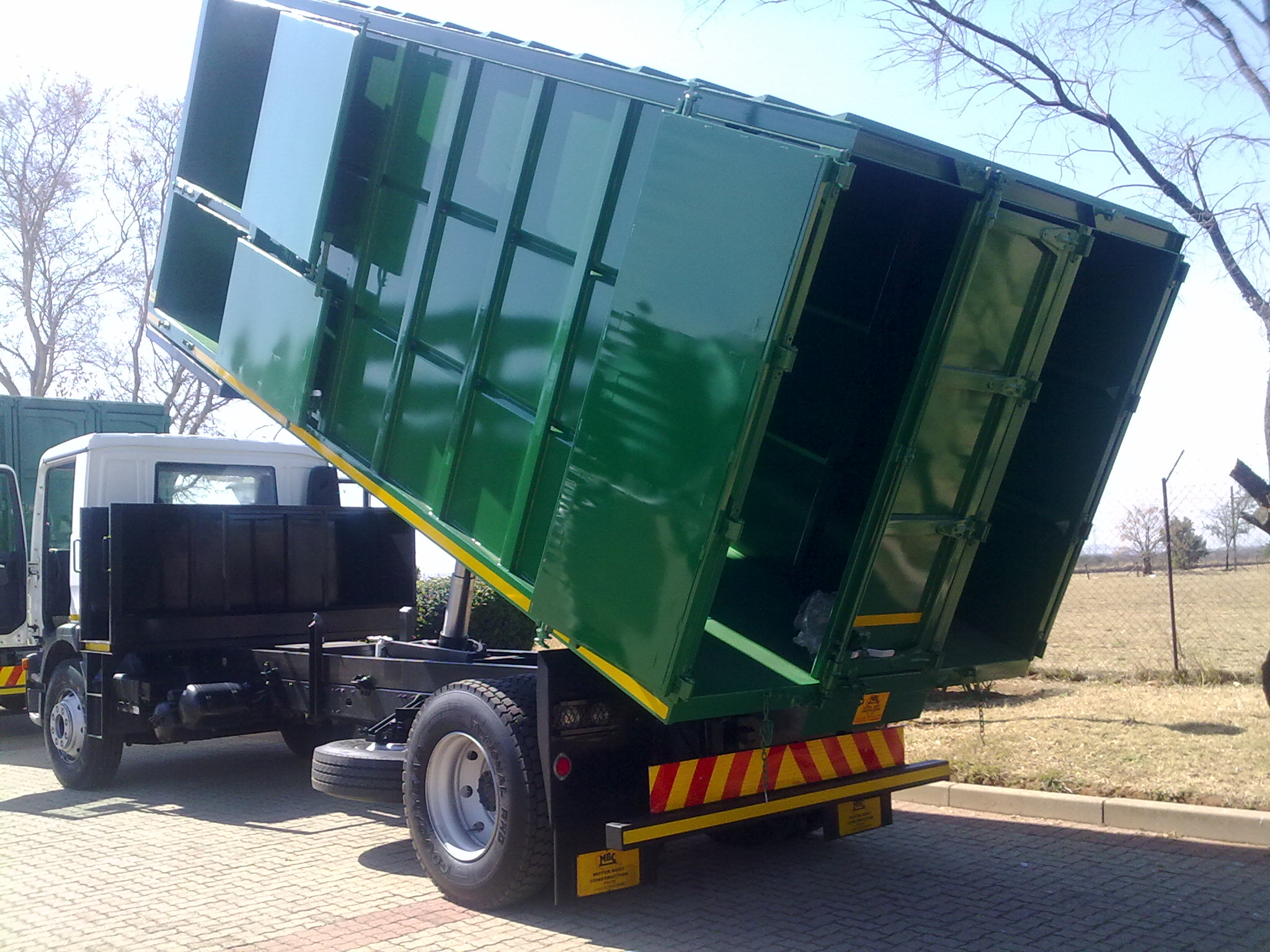 Hand over of waste management trucks to SMME's