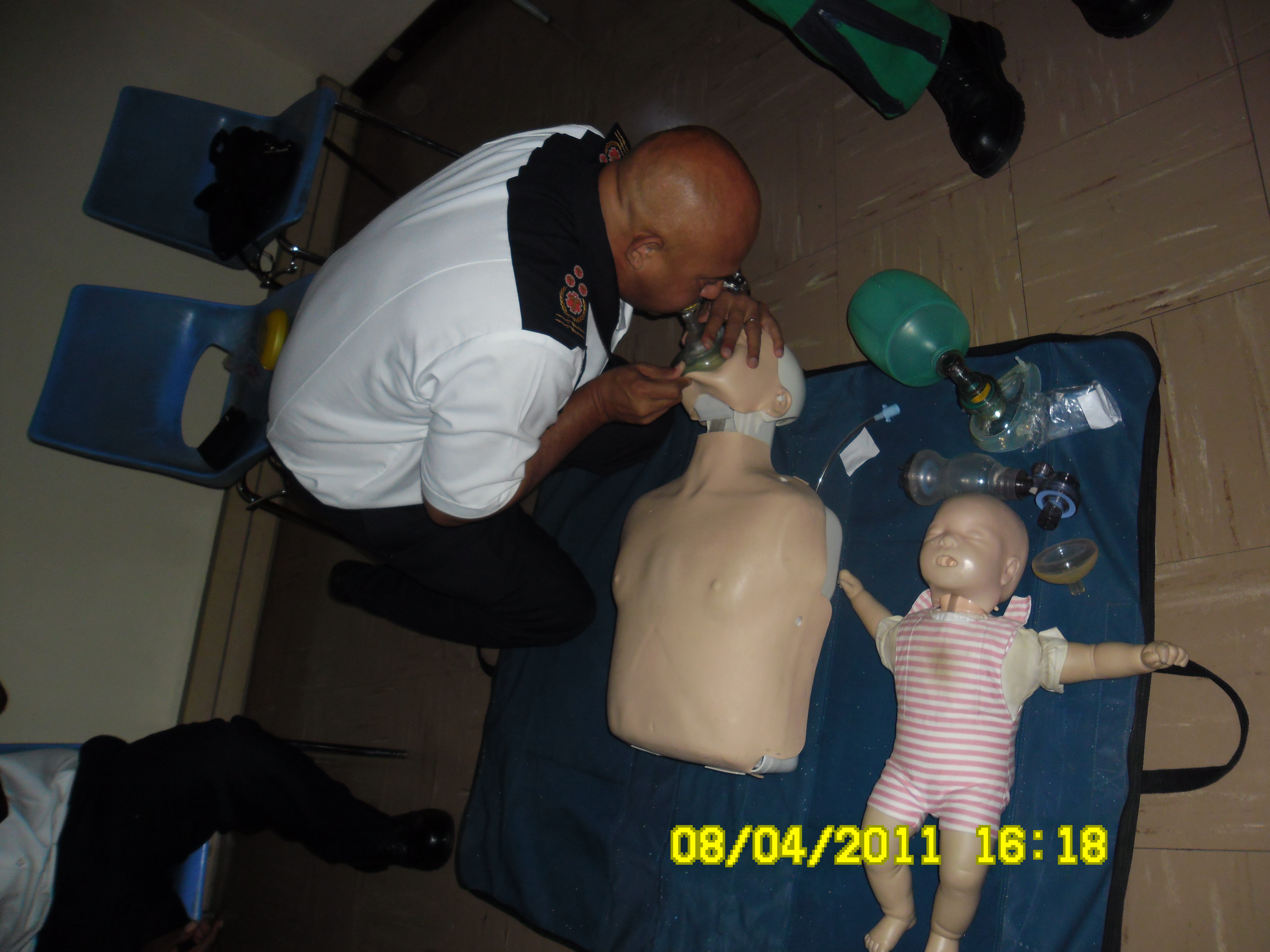 First aid training 