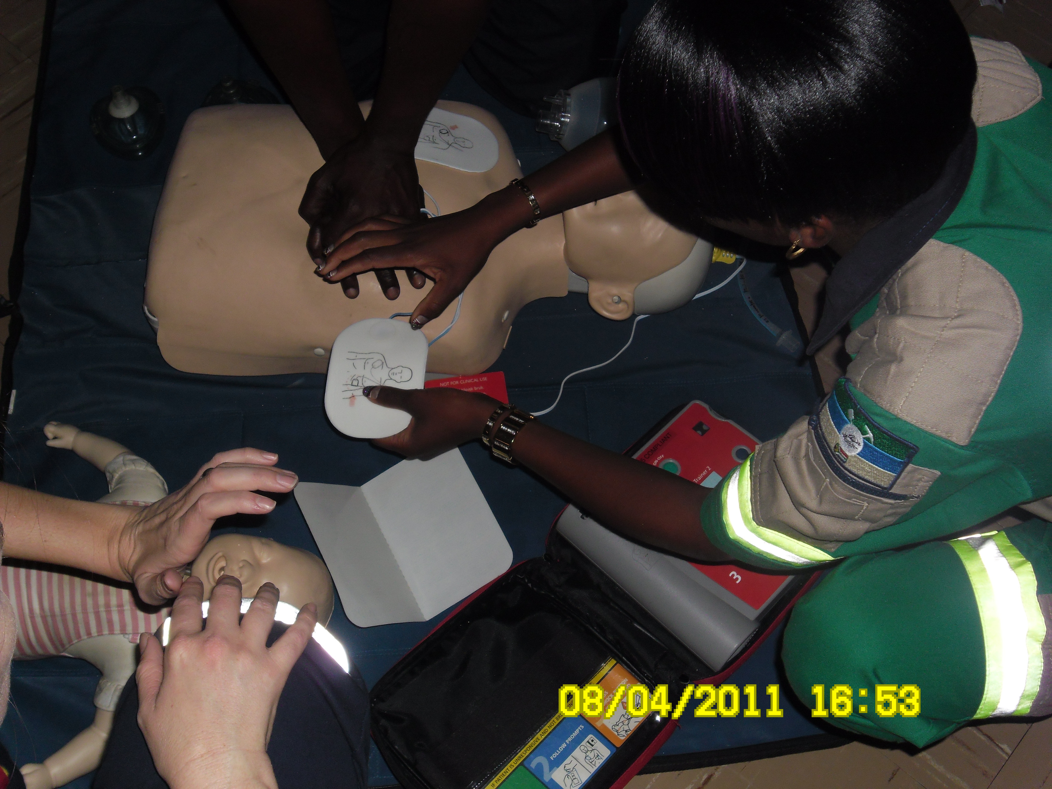 First aid training 