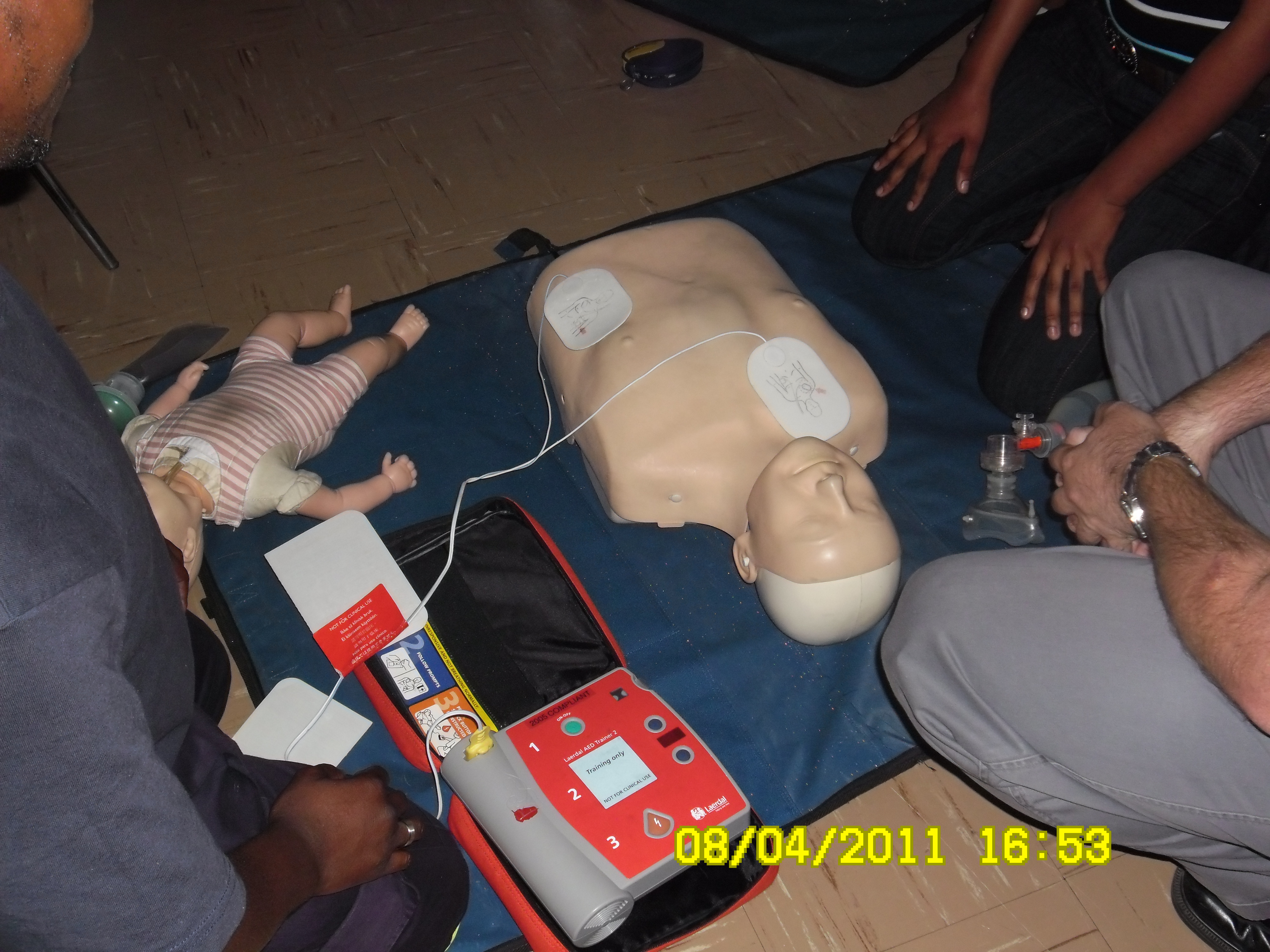 First aid training 