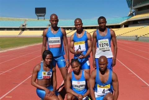 Athletics Royal Bafokeng Elite athletes